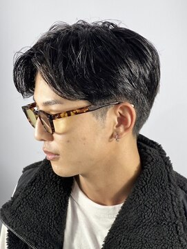 ヒロギンザ 大阪本店(HIRO GINZA) センターパート×ワンカールパーマ