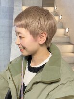 ヨー(Yoh-)&nbsp;【ベリーショート/中里千尋】ミルクティーベージュ/ショート