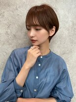 アンバー 池袋(amber)&nbsp;切りっぱなしボブ/ハンサムショート/レイヤー/髪質改善[池袋駅]