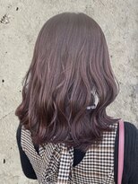 ヘアーデザイン グランツ 平成店(hair design Granz)&nbsp;ワンカラー×ローズピンク