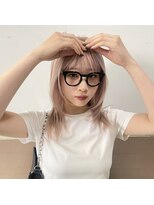 サヴィー(suvvy)&nbsp;ペールピンクブロンド（福岡/天神）似合わせカット/イメチェン