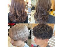 フラバー(flover)の雰囲気（デザインカラー、メンズパーマなどトレンドヘアもご相談ください）