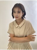 【luccica】結べるボブ　ミディアムボブ　外ハネボブ