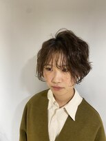 アンクー(Ankh) ショート　ニュアンスパーマ
