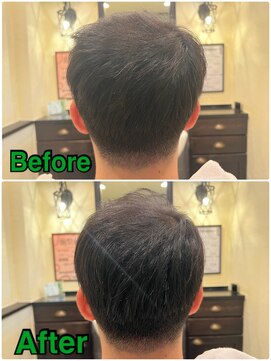 スカイマスターバーバー 渋谷(SKY MASTER BARBER) お悩み解決！ポイントパーマ<理容室>