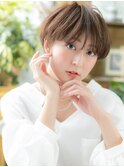 小顔ショートカットレイヤーヘルシースタイルh3上尾20代30代40代