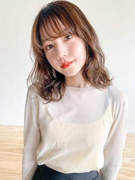 アンアミ キチジョウジ(Un ami Kichijoji) 【unami】ゆるふわミディアム×大人パーマ　澤田杏奈