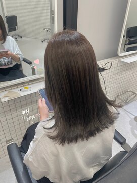 ヌーヴェル(nouvelle) くすみカラー/グレージュ/アディクシーカラー