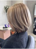 くすみベージュマロンベージュ