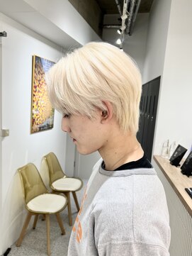 メンズペレ 渋谷(MEN'S PELE) ニュアンスパーマ/韓国マッシュ/スパイキーショート/渋谷