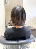 切りっぱなし/ボブ/ぱっつん/ショートボブ【岡村大介】