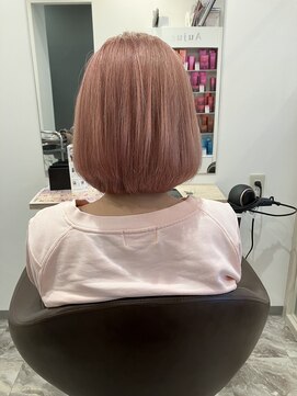 リシェイル(RICHAIR) 矯正毛×ピンクアッシュ