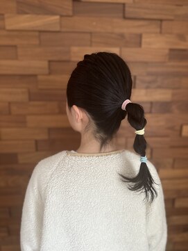 サンクチュアリー ウィズ コネクト(Sanctuary with connect) ヘアゴムアレンジ