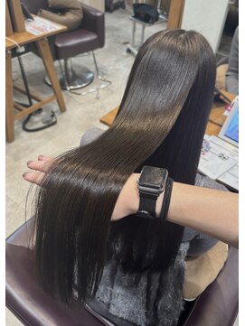 フェイス 港南台店(FACE。) 透明感アッシュグレージュ【港南台/艶カラー/髪質改善】