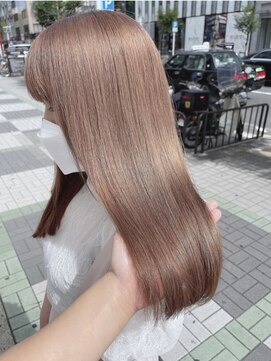 リルミー ミュエナ 大須 矢場町(Lilme myuena) 【ブリーチ1~2回】　シナモンラテ　　可愛いヘアサロンLilme