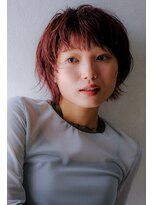 エン(en,)&nbsp;ショートウルフ/カシスピンク