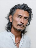50代ナチュラル白髪ぼかし