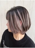 前下がりショート/アンブレラカラー