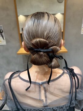 ビューティービースト 鹿児島店(beauty:beast) リボンセット/ヘアアレンジ/お呼ばれセット