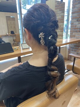 アレンジいっぱい編み下ろしデザイン！