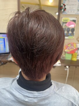 明るいショートカット