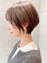 セイドット オモテサンドウ(Say. omotesando) レイヤーショートくびれショート前髪あり似合わせカット菱形