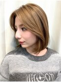 　結べるロブ＋グレージュ/ベージュ[北千住]