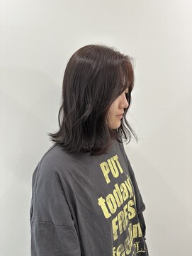 ゴートゥデイ 札幌Nix店(GO TODAY) 赤みが可愛いブラウンカラー