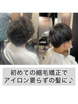 エノア 青山(ENORE)&nbsp;メンズ縮毛矯正/曲がる縮毛矯正/メンズ髪質改善/メンズカット