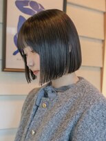 シビバイレボ(CIBI by revo)&nbsp;地毛風カラー/切りっぱなしボブ[船橋駅/ボブ]