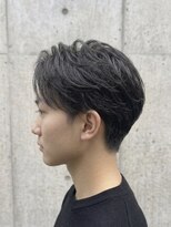 バーバーバー ナカノ(BARBER BAR NAKANO)&nbsp;【20代後半からの】大人ニュアンスパーマ×刈り上げないマッシュ