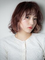 カバーヘアアンドスパ ブリス 浦和(COVER HAIR&SPA bliss)&nbsp;インナーカラーブリーチなしゆるふわレイヤーボブz浦和20代30代