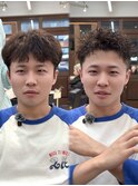 ルーズショート×ピンパーマ