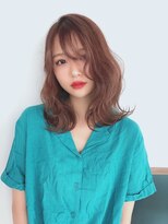 ピュアメンド 吉祥寺(Pure Mend)&nbsp;ピンクブラウン×ゆるふわウェーブボブ