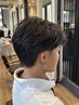 【メンズ】メンズカット+ショートヘッドスパ（10分）+眉カット￥6,750