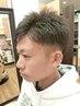 【掲載記念クーポン◆】デザインカット＋ヘッドスパ(20分)(男女とも可)
