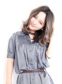 『mafola徳島』オトナ可愛い★アッシュベージュミディ