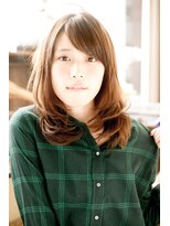 オハナ(ohana) 【ohana/表参道】無造作なワイドバングのルーズくびれミディ