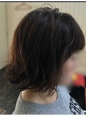 切りっぱなしボブ
