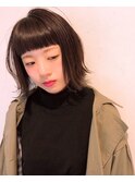 外ハネボブとショートバング