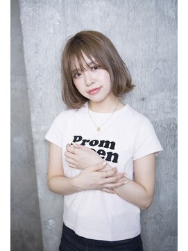 サロンドミルク 原宿(salon de MiLK) 【salon de MiLK 原宿】ショコラアッシュ×ゆるふわカール