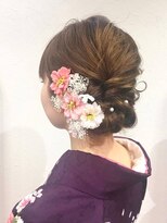 カフール(hair salon CAFULE)&nbsp;袴アレンジ