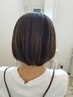 《残留物を除去してサラサラヘアに》リセットケア＋カット＋カラー￥17930～