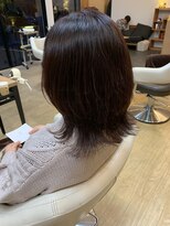 ベルポートヘア(Bellport hair)&nbsp;ウルフ風エアリースタイル