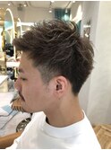 【Lond printemps上吉川】ツーブロックショート アップバング