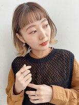【GARDEN荒井夏海】ふんわりレイヤーボブ