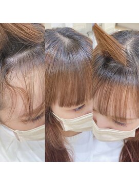 ノアズアーク 心斎橋(Noah's Ark) 梅雨前に！前髪酸性ストレート♪