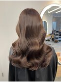 大人かわいい20代30代40代小顔ショコラベージュ1Zina千葉