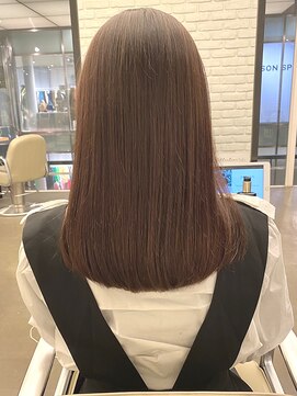 ディフィーノ 青山(DIFINO) 【DIFINO青山】まろやかココアベージュ♪ストレート