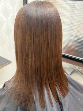 クラッチ 名古屋(CLUTCH) 大人可愛い小顔美髪ツヤ髪髪質改善シンプルストレートA7